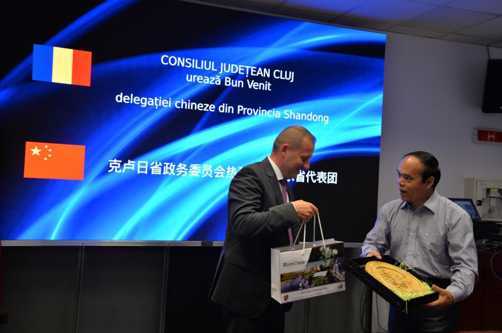 Delegație oficială chineză, în vizită la Consiliul Județean Cluj