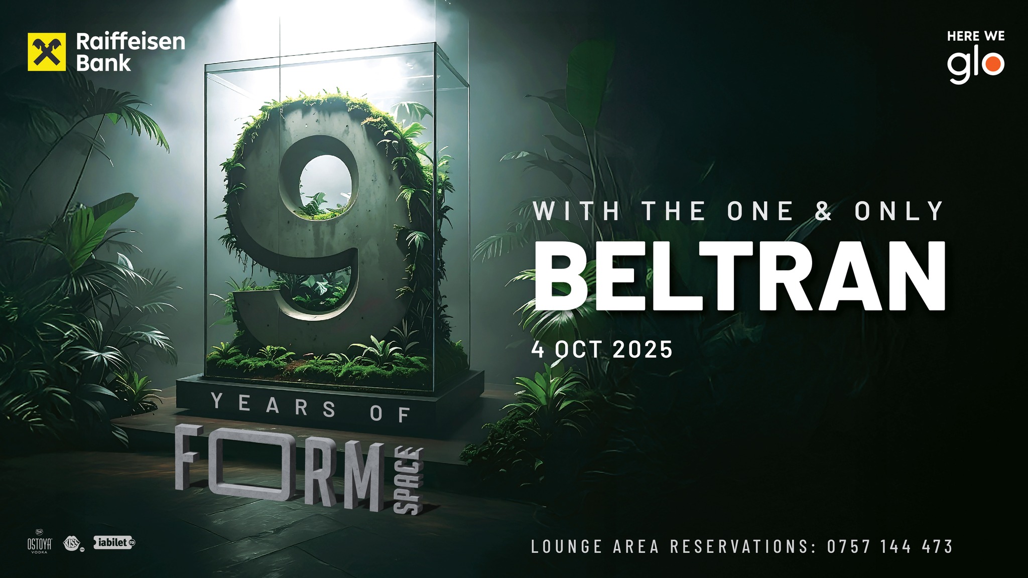 FORM Space aniversează 9 ani de energie live la Cluj – sărbătoare pe 4 octombrie cu DJ Beltran!