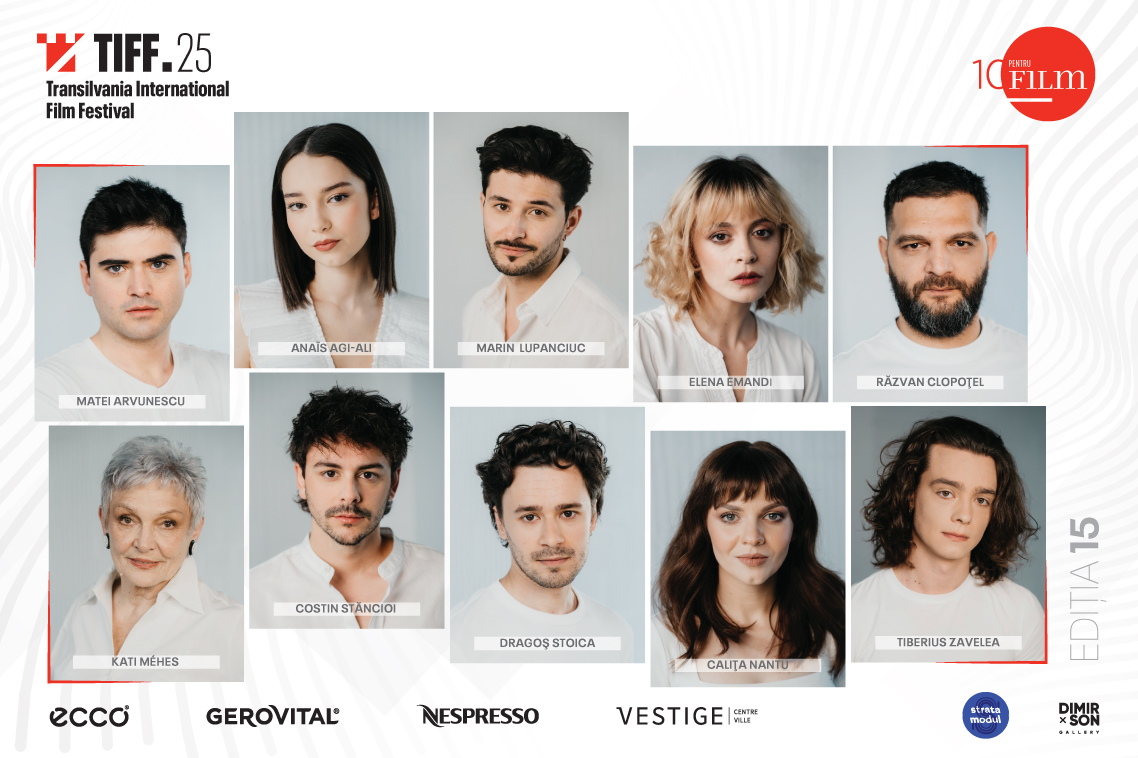 TIFF.25 prezintă actorii din programul 10 pentru FILM